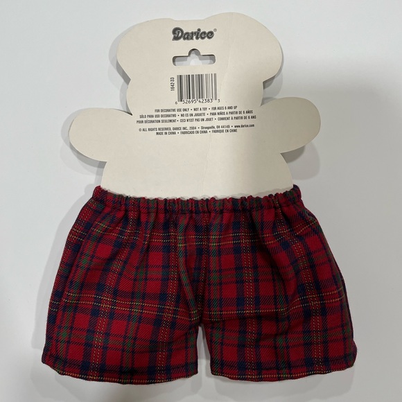 Darice Teddy Bear Boxers (fits 10”-12” Bears) - Picture 3 of 3